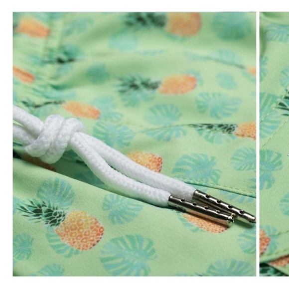 Bermie's Pineapple Vibes Swim Trunks - Picture 3 of 12